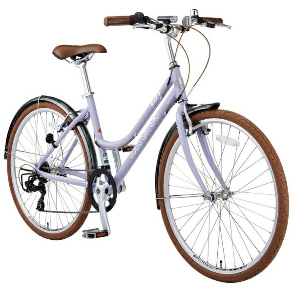 ルイガノ｜LOUIS GARNEAU 26型 クロスバイク CITYROAM8.0 シティローム8.0 370mm MATTE LILAC [7段変速]【キャンセル・返品不可】 【代金引換配送不可】