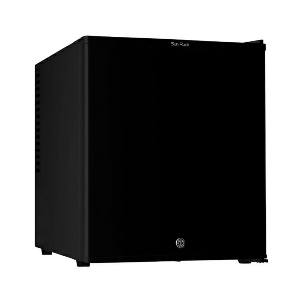 SunRuck｜サンルック 小型冷蔵庫鍵付き ブラック SR-R4805V2-KEYK [43cm /48L /1ドア /右開きタイプ /2025年]