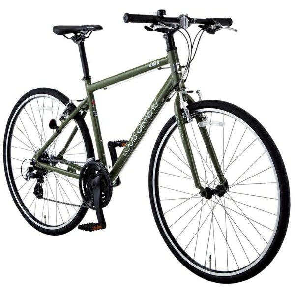 ルイガノ｜LOUIS GARNEAU 700X32C型 クロスバイク SETTER8.0 OLIVE GREEN [24段変速（3×8）]【キャンセル・返品不可】 【代金引換配送不可】