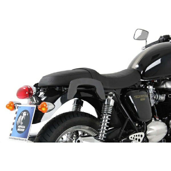 ヘプコアンドベッカー｜HEPCO&BECKER C-Bowサイドキャリア ブラック Thruxton 04-15 630789 00 01