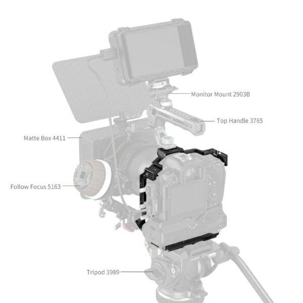 SmallRig｜スモールリグ 5623 Canon EOS R5 Mark II用ケージ（バッテリーグリップB...