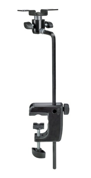 19410 フリーアングルクランプデスクなどにクランプで設置できるフリーアングルクランプ小型モニタースピーカーの設置の自由度を高め、限られたスペースを有効活用できます。パワードモニタースピーカー「MSP3A」および「MS101-4」に対応し、設置後はスピーカーの?度が簡単に調整できます。