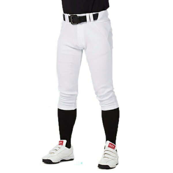 ローリングス｜Rawlings 公式戦対応 4D8+PLUS ウルトラハイパーストレッチパンツ ショートフィット ホワイト APP14S01-NN [Lサイズ]