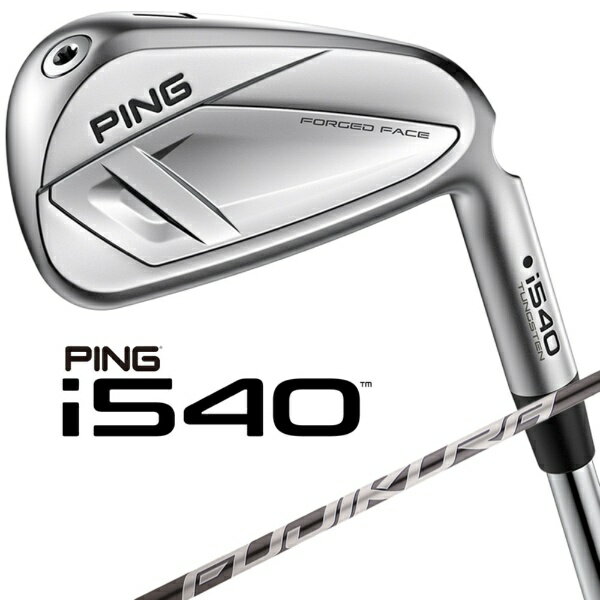 ピン｜PING アイアン 5本セット #6〜9、PW i540 [FUJIKURA SPEEDER NX GREY 35 /1Flex /メンズ /右利き用]