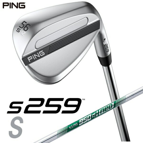 ピン｜PING ウェッジ s259 CHROME [Wedge /56° /12° /Sグラインド /NS PRO 950GH NEO /S /右利き用]