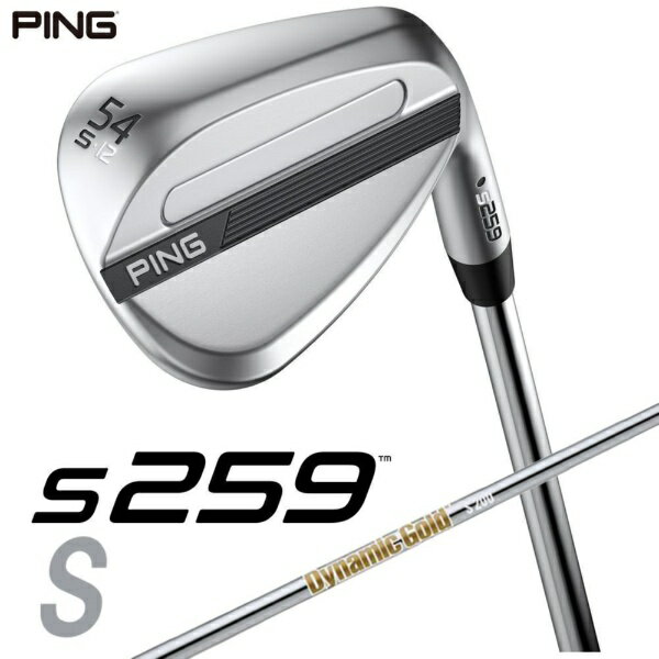 乐天商城 - ピン｜PING ウェッジ s259 CHROME [Wedge /54° /12° /Sグラインド /DYNAMIC GOLD /S200 /右利き用]