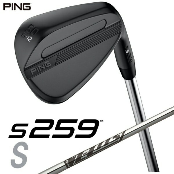 ピン｜PING ウェッジ s259 MIDNIGHT [Wedge /50° /12° /Sグラインド /Z-Z115 /1Flex /右利き用]