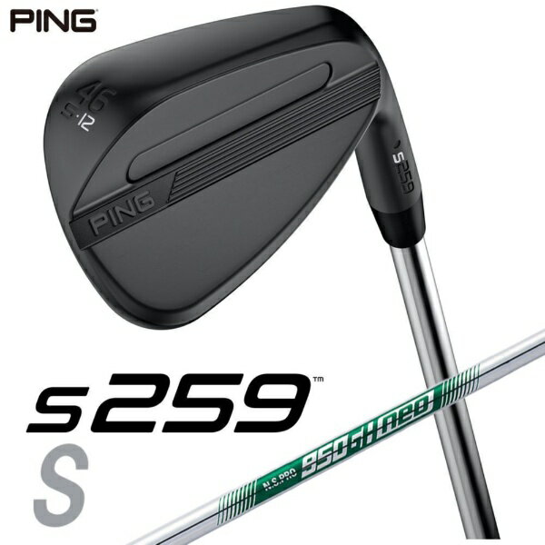 ピン｜PING ウェッジ s259 MIDNIGHT [Wedge /46° /12° /Sグラインド /NS PRO 950GH NEO /S /右利き用]