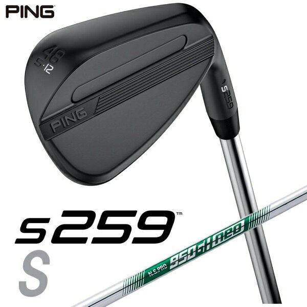 ピン｜PING ウェッジ s259 MIDNIGHT [Wedge /48° /12° /Sグラインド /NS PRO 950GH NEO /S /右利き用]