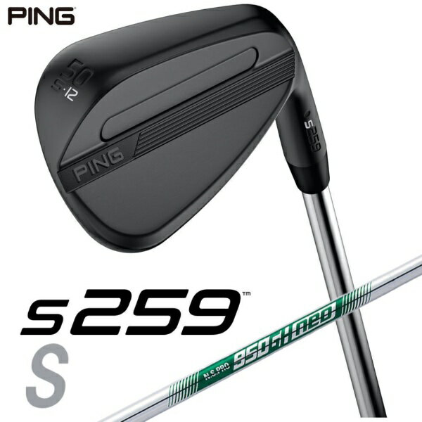 ピン｜PING ウェッジ s259 MIDNIGHT [Wedge /50° /12° /Sグラインド /NS PRO 950GH NEO /S /右利き用]