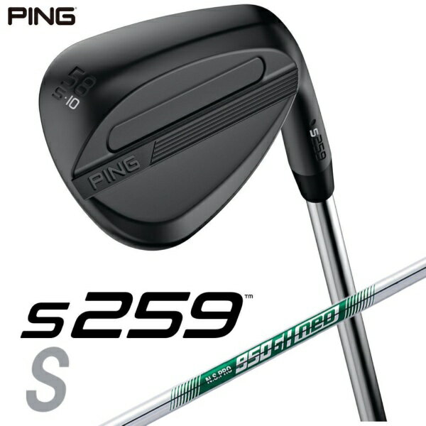 ピン｜PING ウェッジ s259 MIDNIGHT [Wedge /58° /10° /Sグラインド /NS PRO 950GH NEO /S /右利き用]