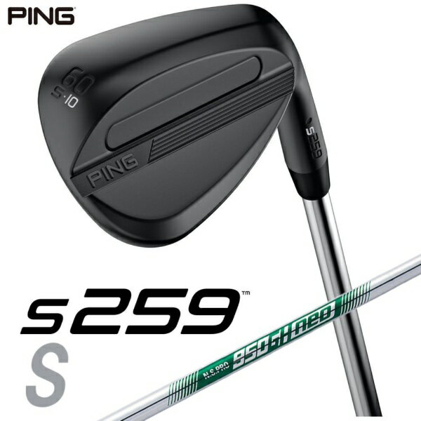 ピン｜PING ウェッジ s259 MIDNIGHT [Wedge /60° /10° /Sグラインド /NS PRO 950GH NEO /S /右利き用]