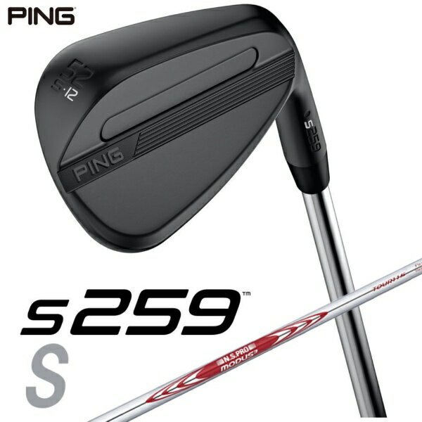 ピン｜PING ウェッジ s259 MIDNIGHT [Wedge /52° /12° /Sグラインド /NS PRO MODUS 3 TOUR 115 /S /右利き用]