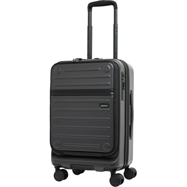 オルティモ｜Oltimo スーツケース フロントオープン 約37L（機内持込可）旅行目安：2〜3泊 インクブラック OT-0857-50N-IBK 