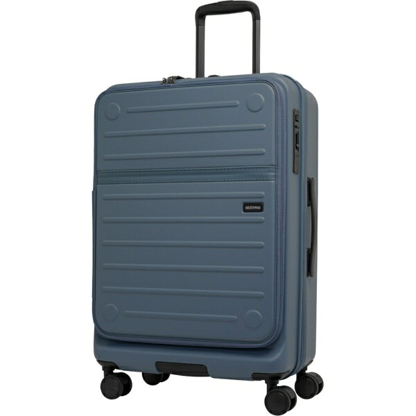 オルティモ｜Oltimo スーツケース フロントオープン 約63L 旅行目安：5〜6泊 ネイビー OT-0857-60N-NV 