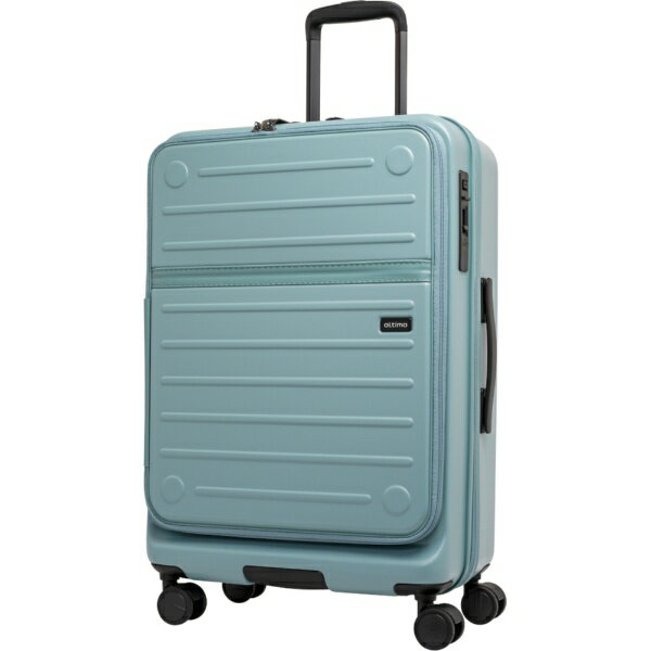オルティモ｜Oltimo スーツケース フロントオープン 約63L 旅行目安：5〜6泊 アクアマリン OT-0857-60N-AM 