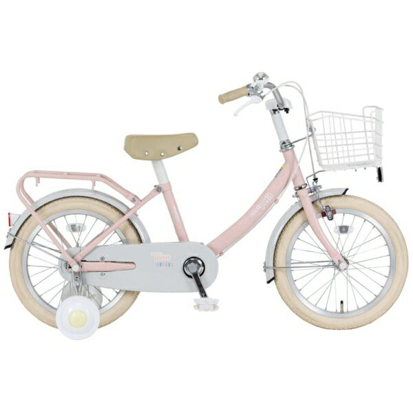 MARUKIN｜マルキン 16型 子供用自転車 エスコートプチ (シングルシフト) マットサクラピンク MK-26-028【キャンセル・返品不可】 【代金引換配送不可】