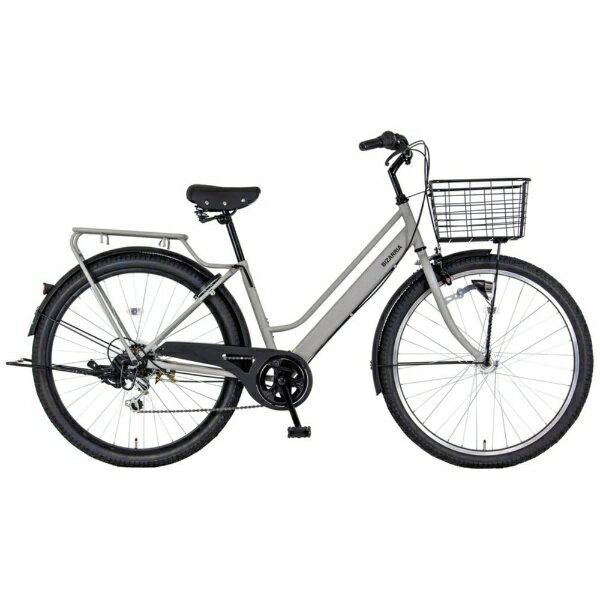 【エントリーで最大2万ポイント当たる｜4/23まで】 MARUKIN｜マルキン 27.5型 自転車 ビザリア マットグレイッシュアイボリー MK-26-030 [外装6段]【キャンセル・返品不可】 【代金引換配送不可】