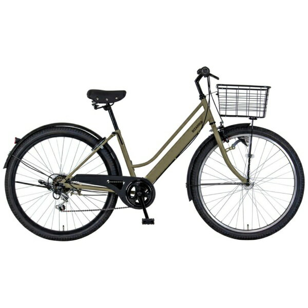 自転車もビッグシルエット乗り手を小柄にみせる程ガッチリしたフレームに極太タイヤ。迫力感とかわいさを兼ね揃えた1台。27.5×1.95の幅広タイヤ路面の衝撃吸収と安定性抜群。LEDオートライトペダリングが軽く、視認性にも優れ、球切れなどのトラブルが少ないLED。超大型バスケットビジネスバッグでも、そのままスッポリ入る。外装6段変速坂道など状況に応じた、効率のよい走行が可能。ディンプル後輪錠盗難防止に強いディンプルキーを採用。肉厚1.2mmチューブリム打ちパンクなどのトラブルに強い。アルミダブルピボットブレーキ軽い力でブレーキをかけることができて、確かな制動力を発揮。BAA(一般社団法人自転車協会認証)BAAは、一般社団法人自転車協会が制定した自転車の安全基準です。
