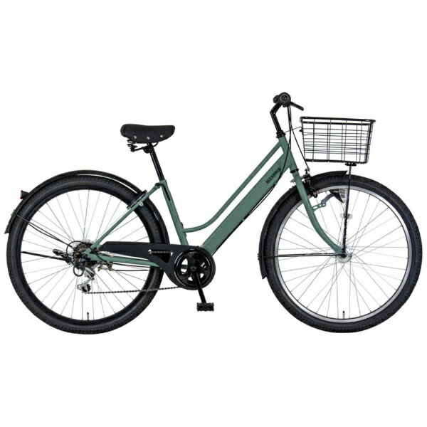 自転車もビッグシルエット乗り手を小柄にみせる程ガッチリしたフレームに極太タイヤ。迫力感とかわいさを兼ね揃えた1台。27.5×1.95の幅広タイヤ路面の衝撃吸収と安定性抜群。LEDオートライトペダリングが軽く、視認性にも優れ、球切れなどのトラブルが少ないLED。超大型バスケットビジネスバッグでも、そのままスッポリ入る。外装6段変速坂道など状況に応じた、効率のよい走行が可能。ディンプル後輪錠盗難防止に強いディンプルキーを採用。肉厚1.2mmチューブリム打ちパンクなどのトラブルに強い。アルミダブルピボットブレーキ軽い力でブレーキをかけることができて、確かな制動力を発揮。BAA(一般社団法人自転車協会認証)BAAは、一般社団法人自転車協会が制定した自転車の安全基準です。