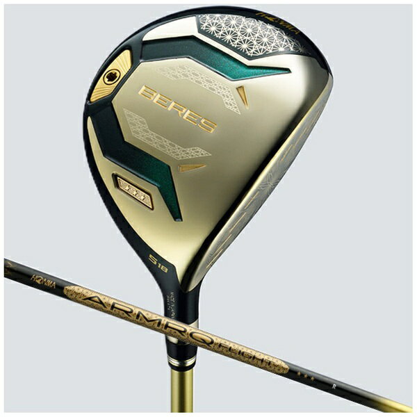 本間ゴルフ｜HONMA GOLF フェアウェイウッド BERES ベレス 3Sグレード [♯3 /15.0° /ARMAQ FLIGHT 3S /SR /メンズ /右利き用]