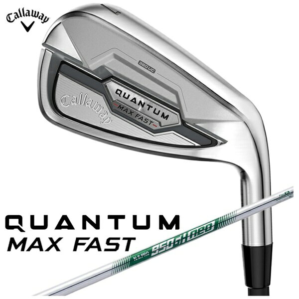 キャロウェイ｜Callaway アイアン QUANTUM MAX FAST クアンタム マックス ファスト [515GW /50° /N.S.PRO 950GH neo /S /右利き用]