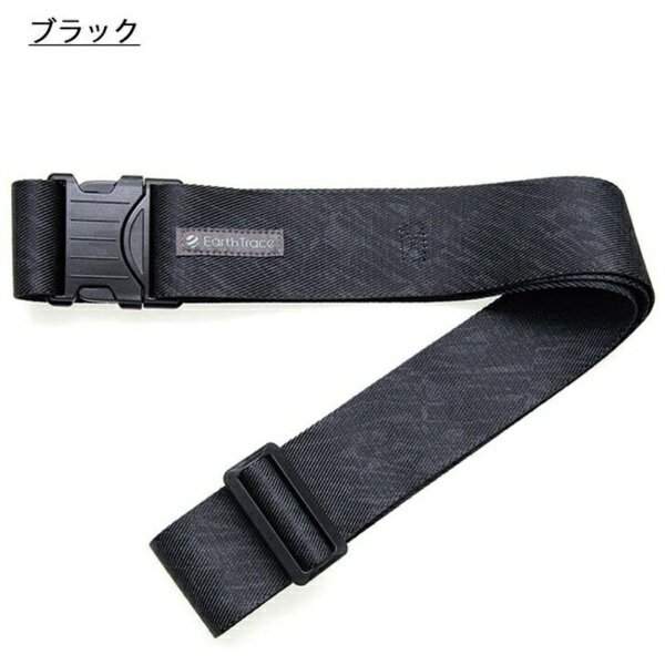 Other - TTC TTC コンサイス Earth Trace アーストレース スーツケースベルト BK Earth Trace アーストレース BK LET003-BK