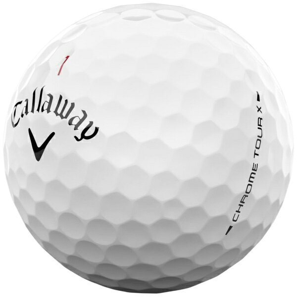 キャロウェイ｜Callaway ゴルフボール CHROME TOUR X クロムツアーX ホワイト 6432...