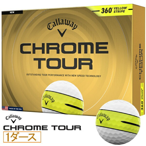 CHROME TOUR 360° YELLOW STRIPE�{�[�� 2026�N���f�� [�z���C�g]