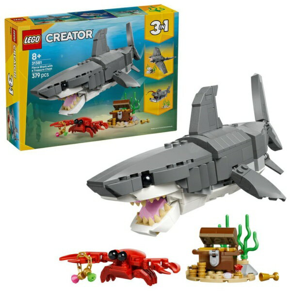 造物主 - レゴジャパン｜LEGO レゴ（LEGO） 31381 クリエイター サメと宝箱