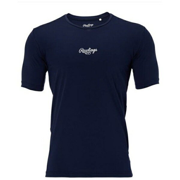 リラックスフィットのストレッチ半袖アンダーシャツゆるフィットストレッチ。ロゴ光沢転写プリント。※商品の色は、現物と多少異なる場合がありますのであらかじめご了承ください。