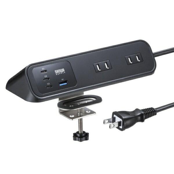 サンワサプライ TAP-B114UC-2BK