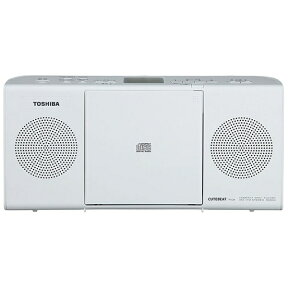 東芝｜TOSHIBA CDラジオ TY-C24 ホワイト [ワイドFM対応][TYC24]