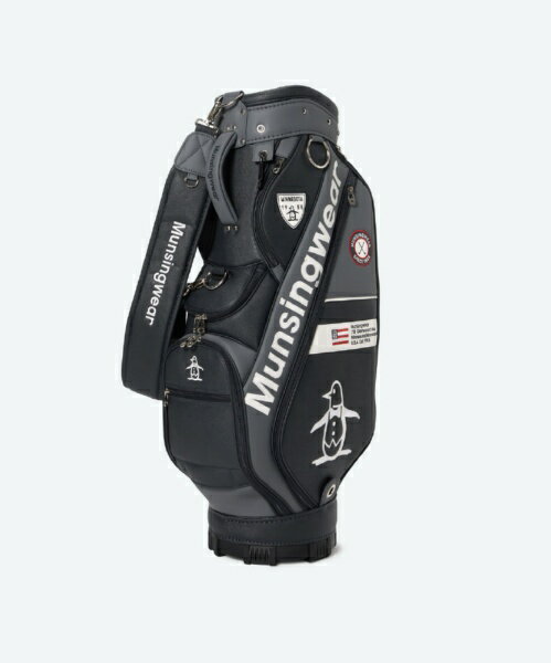 マンシングウェア｜Munsingwear キャディバッグ ネイビー MG6SCB04M [9.5型 /47イ...
