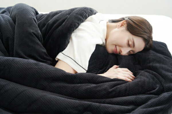 太陽｜Taiyo ヒツジのいらないかけ布団ーファイヤーフ゛ースト 暖々ー シングル ブラック