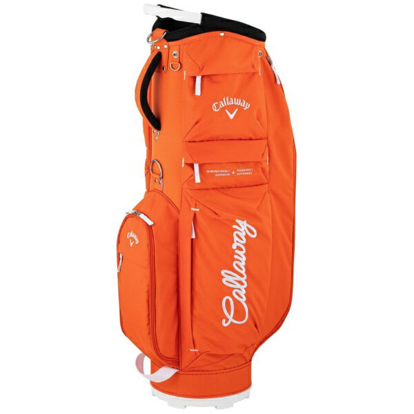 キャロウェイ｜Callaway キャディバッグ アドバンス ADVANCE 26 JM オレンジ 5126014 [47インチ対応 /2.4kg]