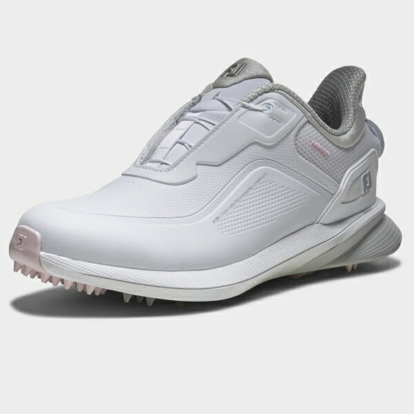 フットジョイ｜FootJoy ゴルフシューズ プロエスエル BOA ホワイト×グレー 98235 [レディース /25.0cm /幅:Wide(3E相当)]【返品交換不可】