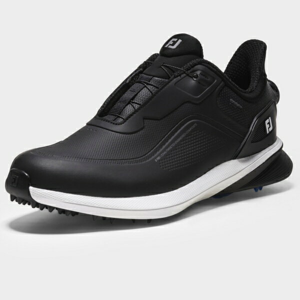フットジョイ｜FootJoy ゴルフシューズ プロエスエル BOA ブラック×ホワイト 56953 [メンズ /25.0cm /幅:Wide(3E相当)]【返品交換不可】