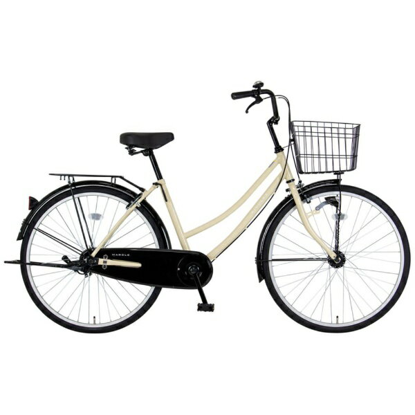 MARCLE｜マルクル 26型 子供用自転車 リブレットホーム (シングルシフト) ベージュ HD261-H【キャンセル・返品不可】 【代金引換配送不可】