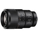 ソニー｜SONY カメラレンズ FE 90mm F2.8 Macro G OSS ブラック SEL90M28G ソニーE /単焦点レンズ SEL90M28G