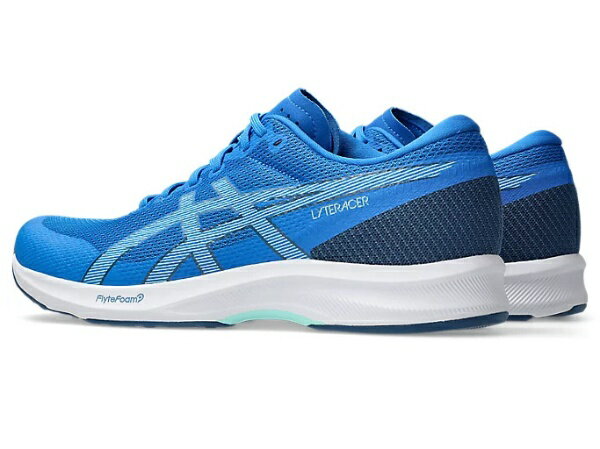 アシックス｜asics ランニングシューズ LYTERACER 6 Electric Blue×Grey Floss 101...
