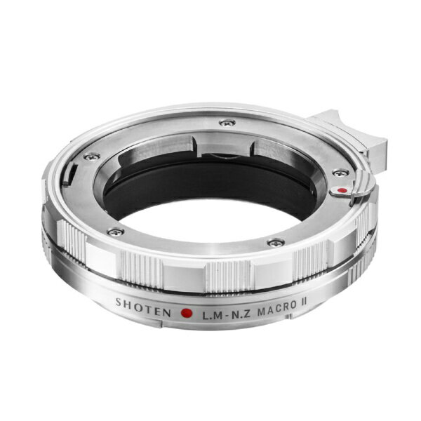 SHOTEN｜ショウテン マウントアダプター LM-NZ-M II S (ライカMマウントレンズ → ニコンZマウント変換) ヘリコイド付き シルバー LM-NZ-M-II-S