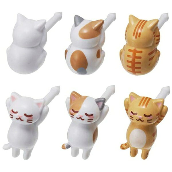 ●「ごめん寝」「ヘソ天寝」のかわいい寝姿を楽しめる、猫ちゃんのお弁当用ピックです。●お子さまのお弁当や、ホームパーティーなどでお使いいただけます。●デザートにさして使うのもおすすめです。●すべり止めがあるので、おかずが抜け落ちにくいです。