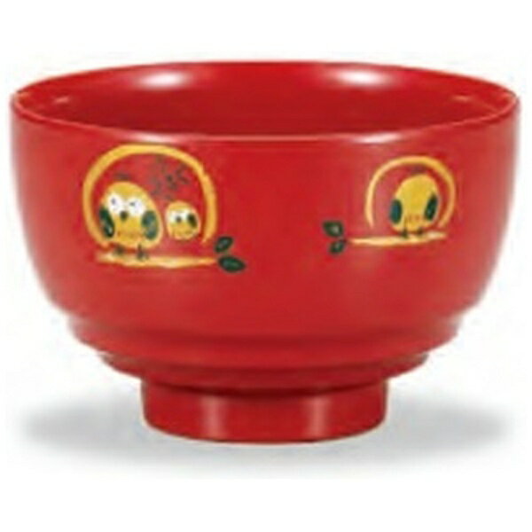Western Tableware - 正和｜SHOWA Showa 都汁椀 平筋 朱・ふくろう