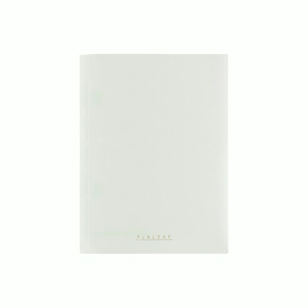 Daily Necessities - ナカバヤシ｜Nakabayashi ロジカル・フラットバインダーノート A5 FLALEAF(フラリーフ) ミルキーホワイト FLL-A501B-W