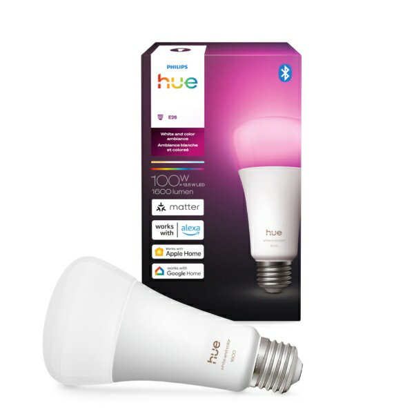楽天市場】フィリップス hue カラーシングルランプ e26の通販