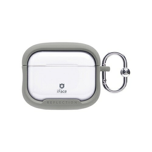 HAMEE｜ハミィ AirPods Pro 3対応 Reflection ポリカーボネートクリアケース iFace グレー 41-188518
