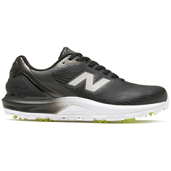ニューバランス｜New Balance メンズ ゴルフシューズ フレッシュフォーム Fresh Foam X 2500 v5 レース Lace BLACK with WHITE and SILVER METALLIC UG2500C [メンズ /25.5cm /幅:2E]【返品交換不可】