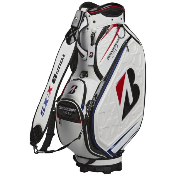 ブリヂストン｜BRIDGESTONE キャディバッグ ツアーレプリカモデル ホワイト CB2601 [4.9kg]