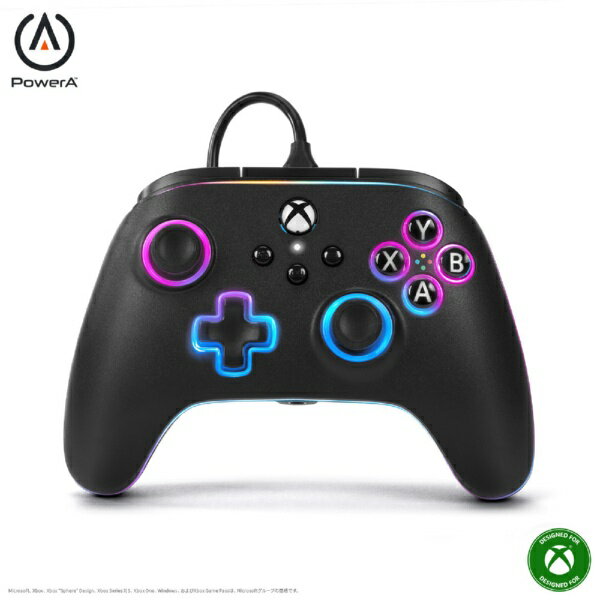 Other - PowerA｜パワーエー アドバンテージ有線コントローラー for Xbox Series X/S with ルメクトラ - ブラック XBGP0140JP-02 [USB /Windows]